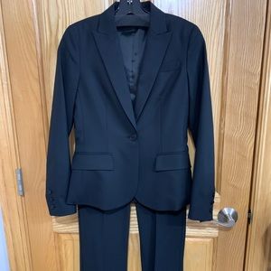 Black Jacket & Pants Set by Theory